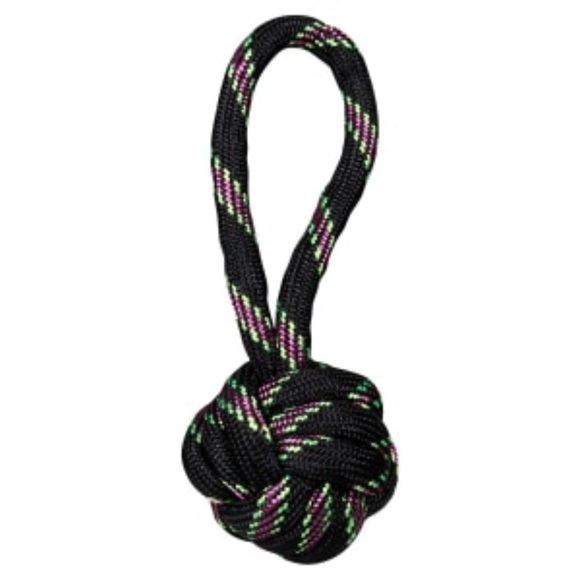 Greenbrier Kennel Club Other - NWT Dog Rope Knot Toy Black Purple Green